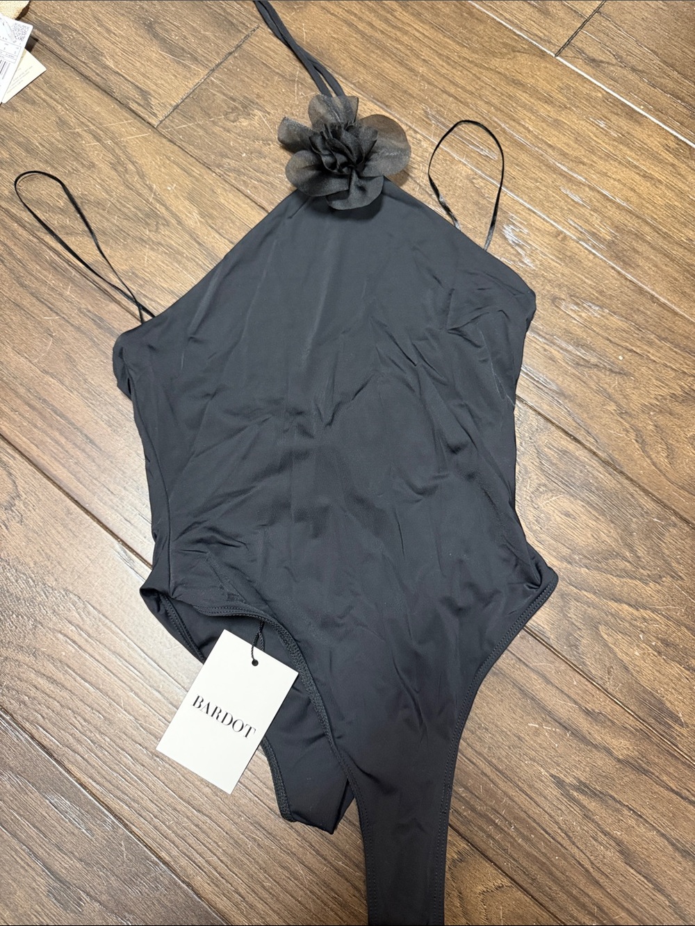 Bardot Black Bodysuit